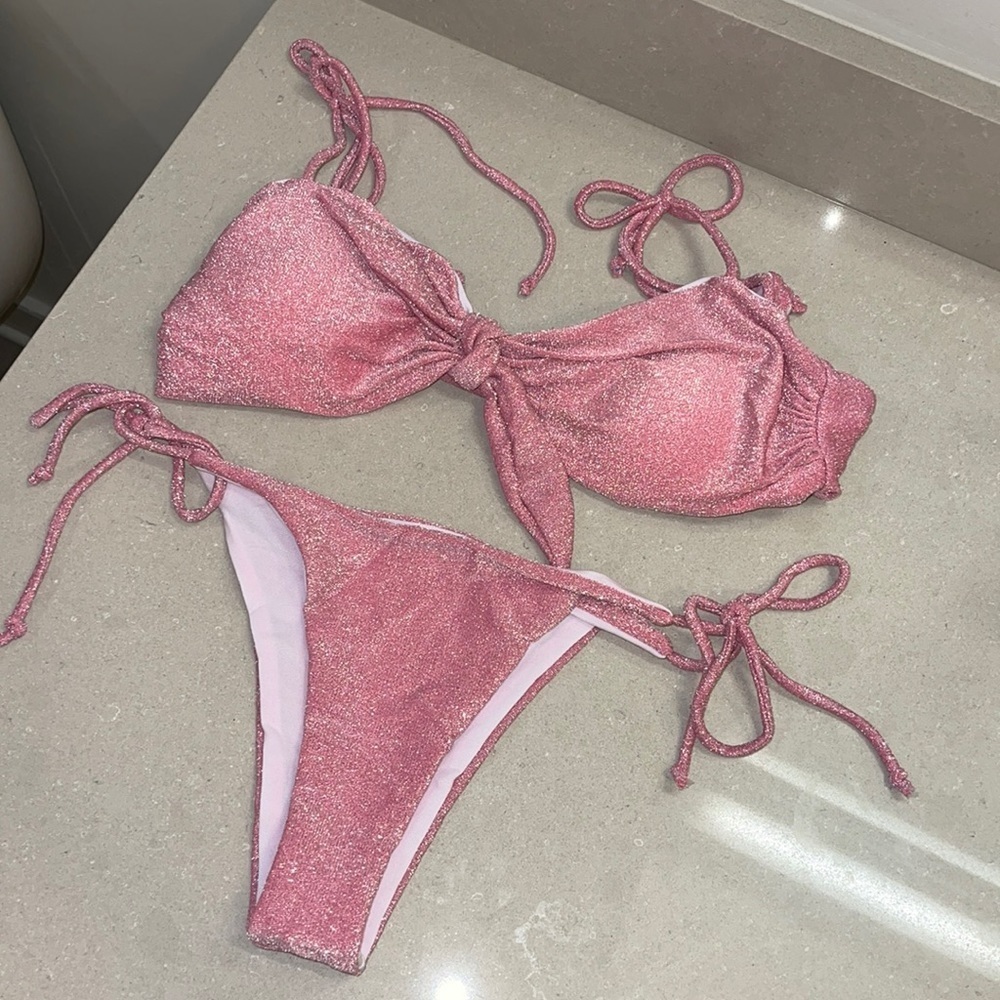 Pink Sparkle Bikini